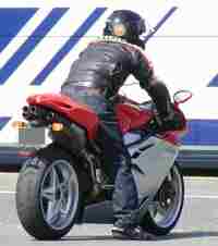 目撃した MV Agusta F4S